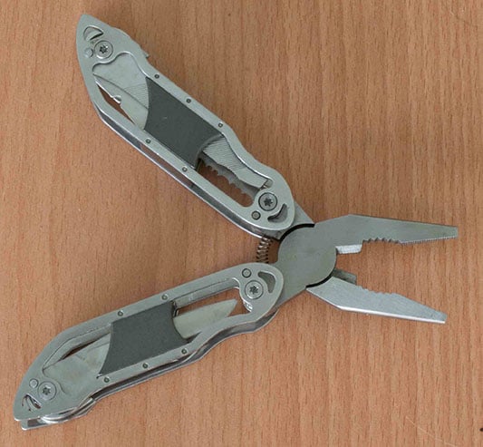 multitool pliers for tire puncture repair